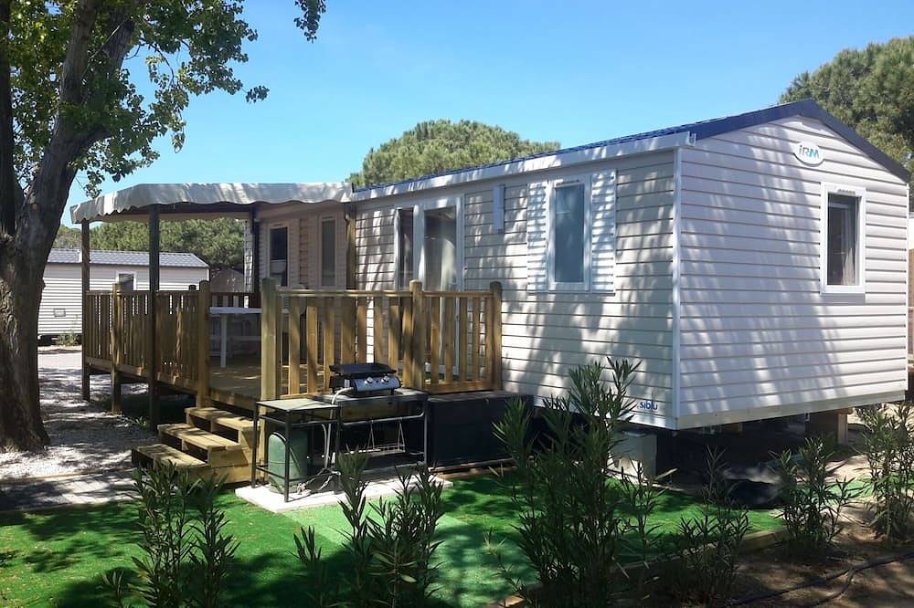 Casita 3 Neuf (6/8 pers) , Toutes Options, Camping Mar Estang 4* in Canet-en-Roussillon, Côte d'Améthyste