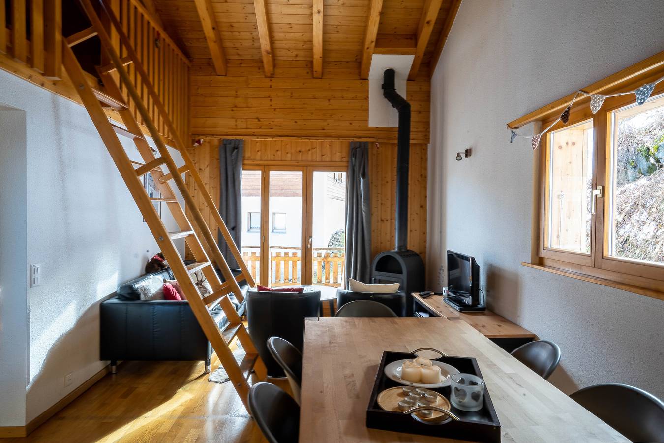 Grives A - Chalet 3.0 room(s) in Les Masses, Vex