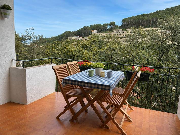 Ferienwohnung für 4 Personen, mit Balkon/Terrasse und Meerblick in Sa Riera - 2