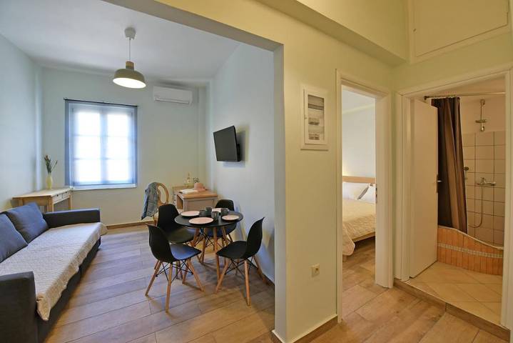 Apartament wakacyjny dla 3 osób, z taras w Hydra