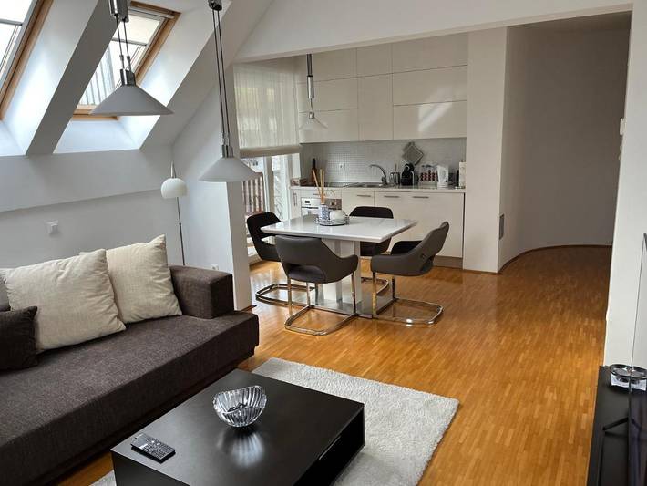 Vakantiewoning voor 4 personen, met uitzicht en terras in Bled