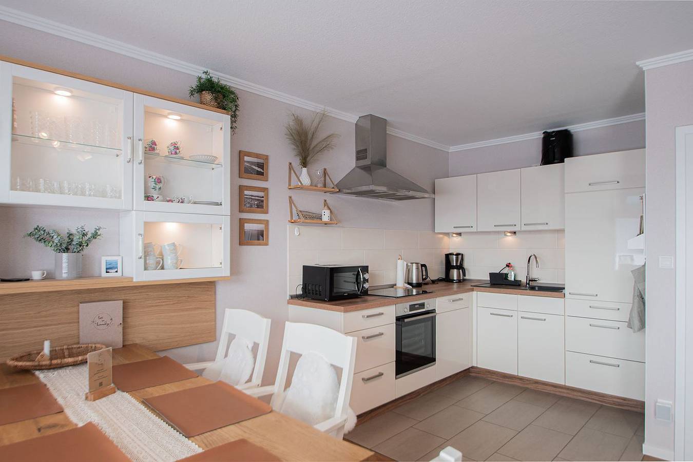 Ganze Wohnung, Komfortable Ferienwohnung lütt un kommodig mit Terrasse auf Borkum in Borkum