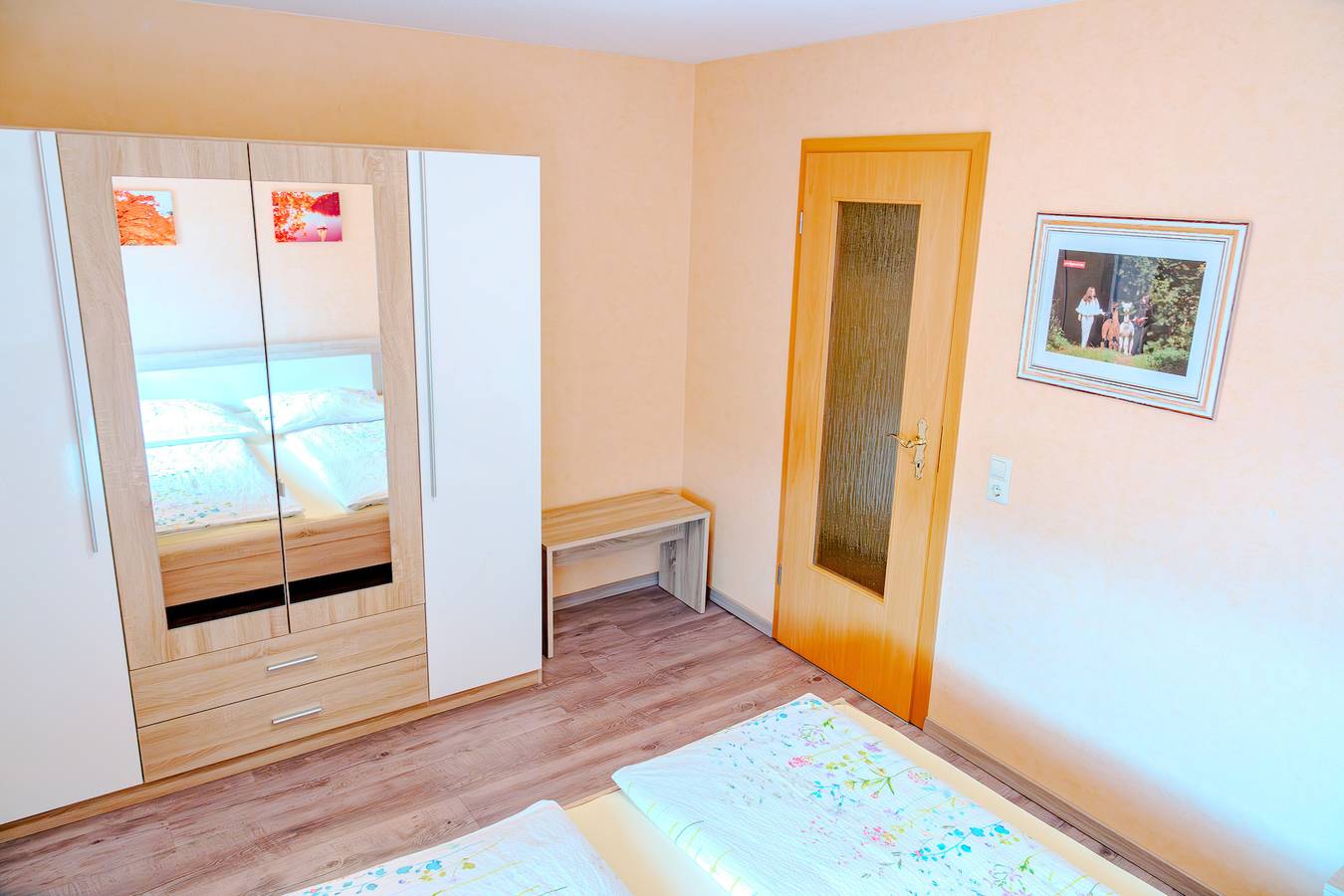 Appartamento intero, Ferienwohnung 2 "Zum Feld" auf dem Alpakahof in Bernstadt a. d. Eigen, Oberlausitz-Niederschlesien