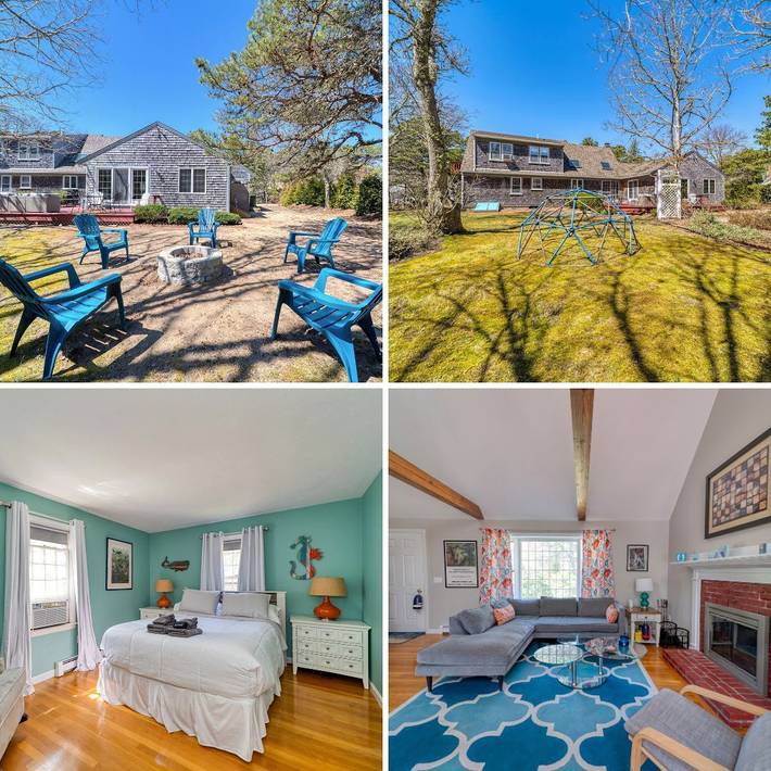 Vacation home for 8 people, with yard and balcony in Cape Cod