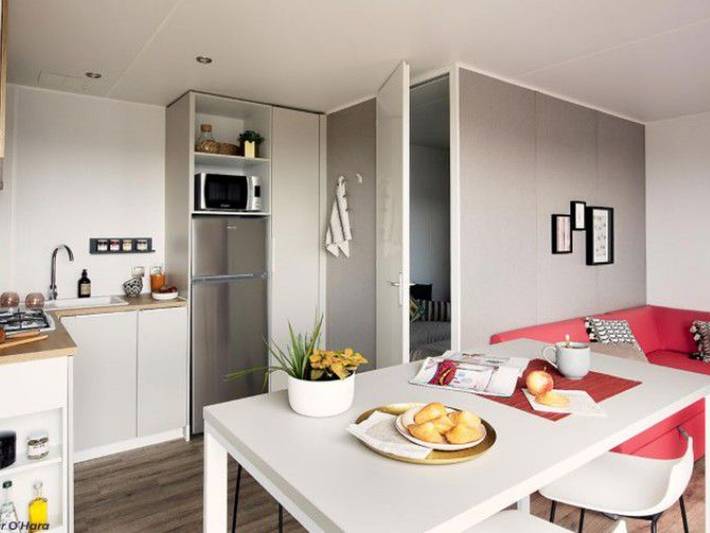 Mobil home pour 4 personnes, avec Terrasse et Piscine