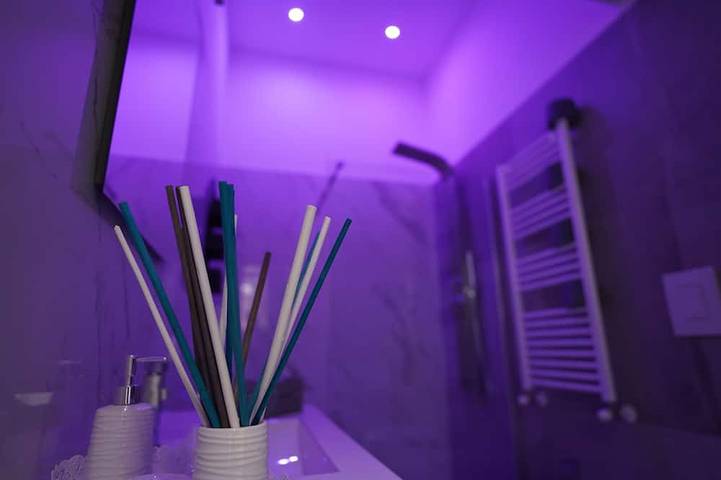 Within walking distance of the sea and Europe's largest salt flats in Margherita di Savoia, Barletta-Andria-Trani