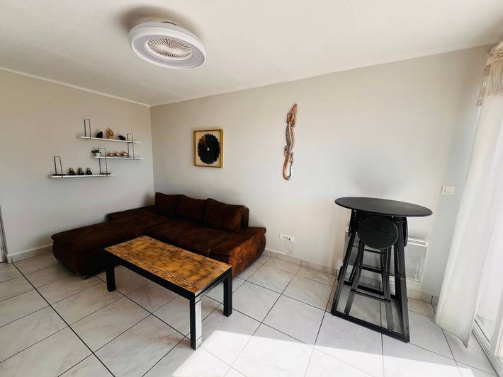 Ganze Wohnung, T2 Kabinenwohnung - Balkon Strandnähe - 4 Pers in La Côte Vermeille, Argelès-sur-Mer