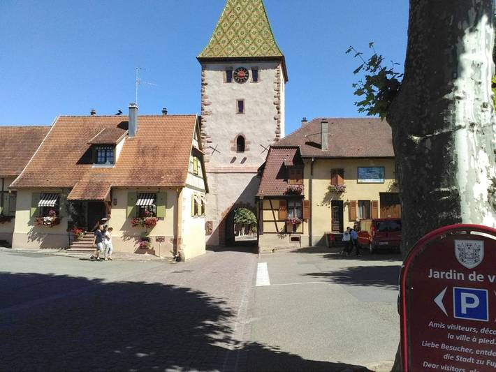 Location de vacances pour 2 personnes, avec vue et jardin à Bergheim - 3