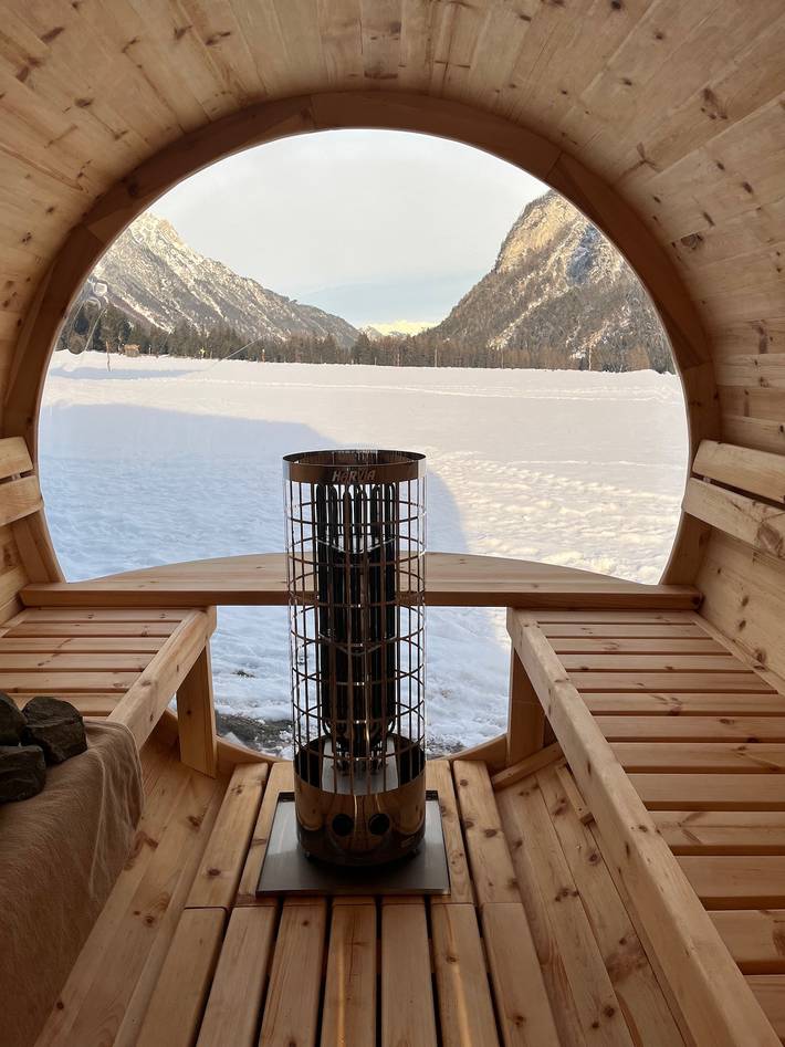 Ferienhaus für 6 Personen, mit Garten und Terrasse sowie Whirlpool und Sauna, mit Haustier in Leutaschklamm - 2