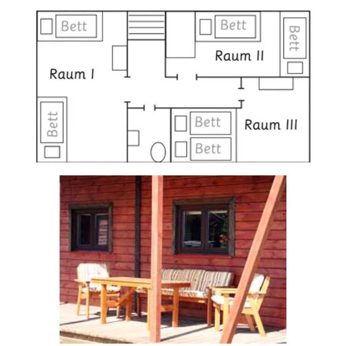 Ferienhaus für 6 Personen, mit Terrasse und Garten sowie Ausblick in Osterrade - 4