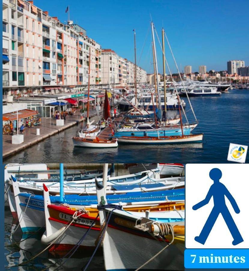Appartement entier, One-Bedroom Apartment in Toulon, Côte méditerranéenne (France)