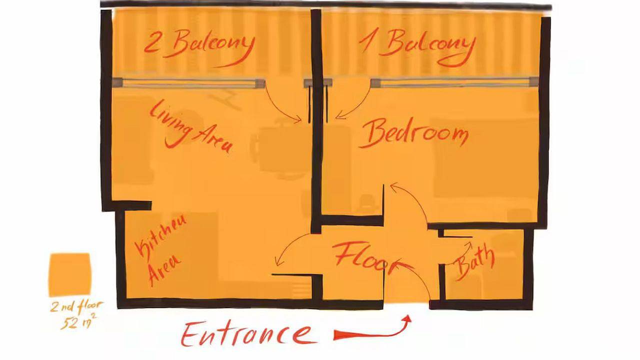 Ganze Ferienwohnung, Ferienwohnung für 2 Personen (54 m²) in Sylt-Ost in Westerland, Sylt (Gemeinde)