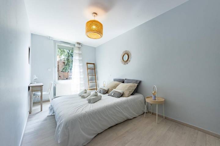 Appartement de vacances pour 4 personnes, avec jardin, animaux acceptés