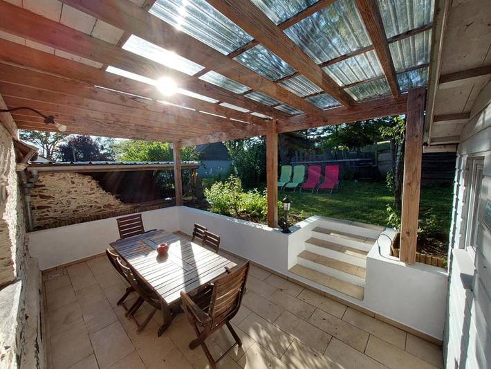 Gîte pour 6 personnes, avec jardin dans Guénouvry