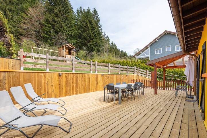 Maison de vacances pour 10 personnes, avec Balcon ainsi que Terrasse et Jardin à Xonrupt-Longemer
