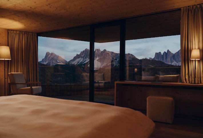 Hôtel pour 2 personnes, avec vue et jardin ainsi que piscine et sauna, animaux acceptés