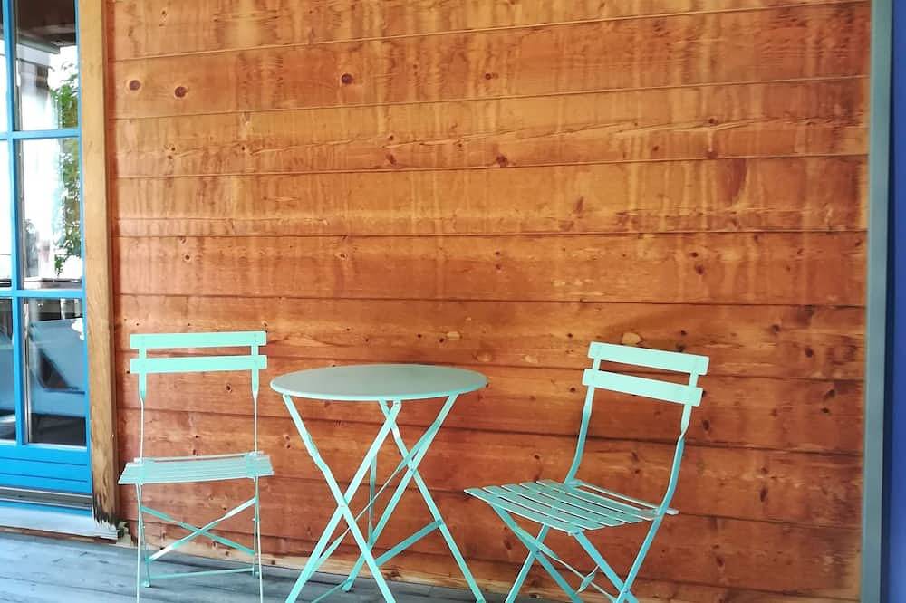 Ganze Wohnung, Studio im Blockhaus am Chiemsee in Bernau am Chiemsee, Chiemsee