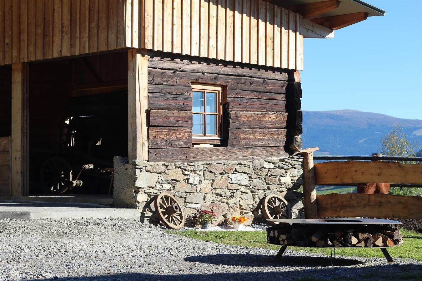 Ganze Ferienwohnung, Hütte, Dusche, Wc, 3 Schlafräume in St. Peter am Kammersberg, Westliche Obersteiermark