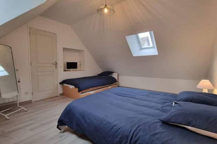 Location de vacances pour 7 personnes, avec terrasse et jardin à Gasny - 3