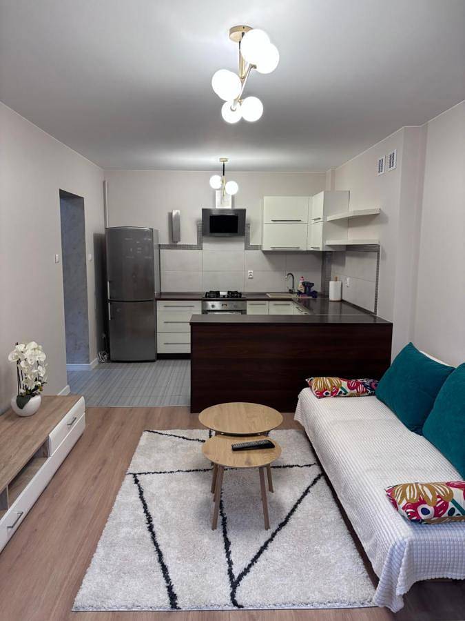 Apartament wakacyjny dla 4 osób, z balkon i widok w Tomaszów Mazowiecki