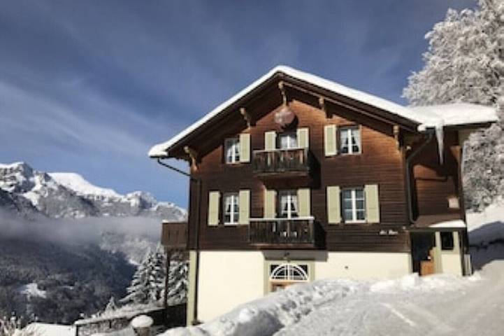 Ferienhaus für 6 Personen, mit Balkon in Lauterbrunnen