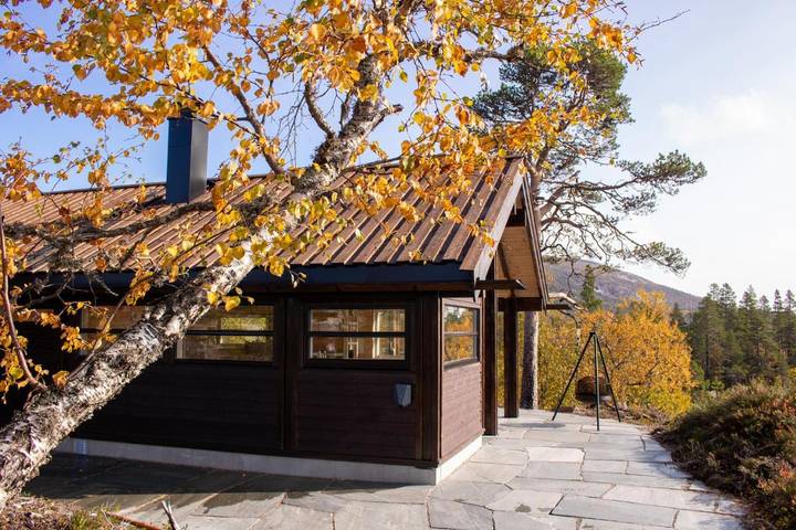 Chalet für 9 Personen, mit Ausblick und Sauna sowie Terrasse - 1