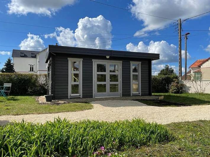 Chalet pour 3 personnes, avec Terrasse et Jardin