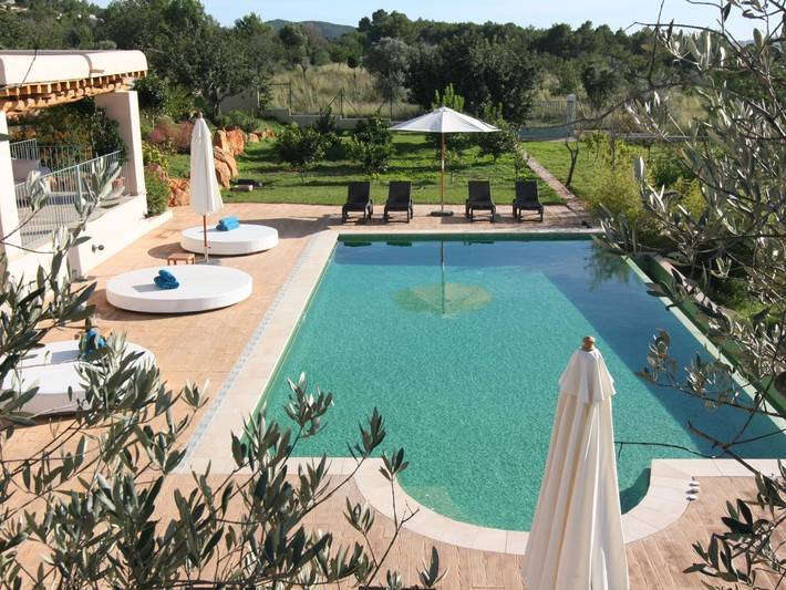 Moderne Villa mit Pool - 8 Pers. in Sant Joan de Labritja, Ibiza Norden