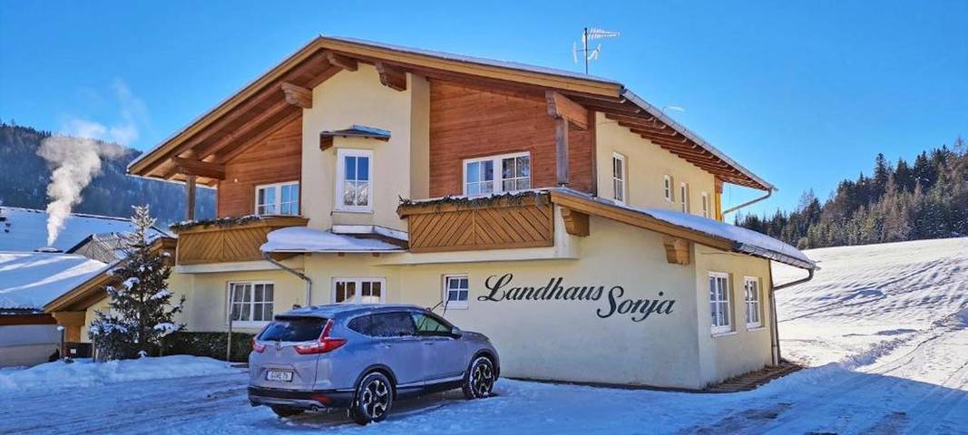 Ganze Wohnung, Ferienwohnung 'Landhaus Sonja 1' mit Bergblick, Terrasse und WLAN in Leutasch, Innsbruck Land
