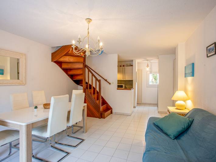 Location de vacances pour 6 personnes, avec terrasse ainsi que jardin et vue dans Plage de l'Anglade - 2