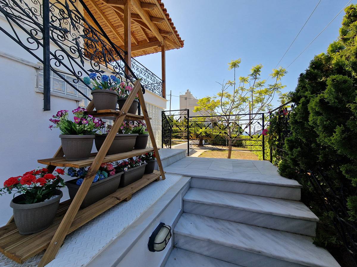 Die Mirador Boutique Villa mit malerischem Meerblick in Porto Rafti, Markopoulo-Mesogaia