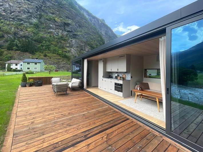 Gîte pour 4 personnes, avec vue et terrasse dans Flåm - 4