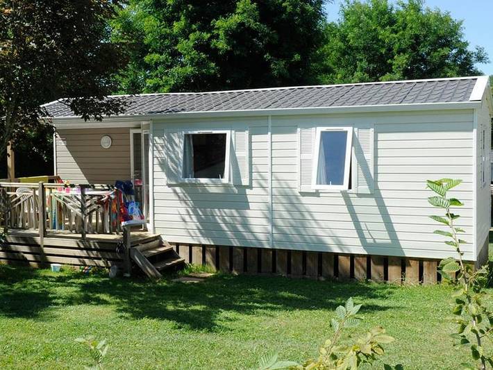 Camping Sites et Paysages - Le Ventoulou - Mobilheim 6 personen - Cottage Rocamadour Tribu - 3 Zimmer in Thégra, Regionaler Naturpark Causses du Quercy