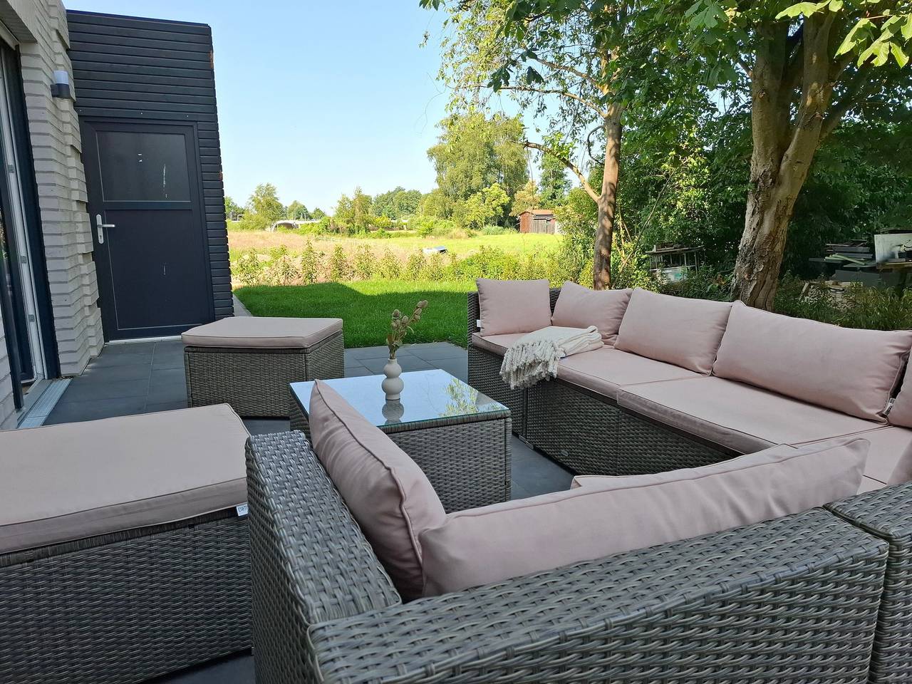 Ferienhaus 'Das Strandhaus' mit privater Terrasse, privatem Garten und Wi-Fi in Lembruch, Landkreis Diepholz