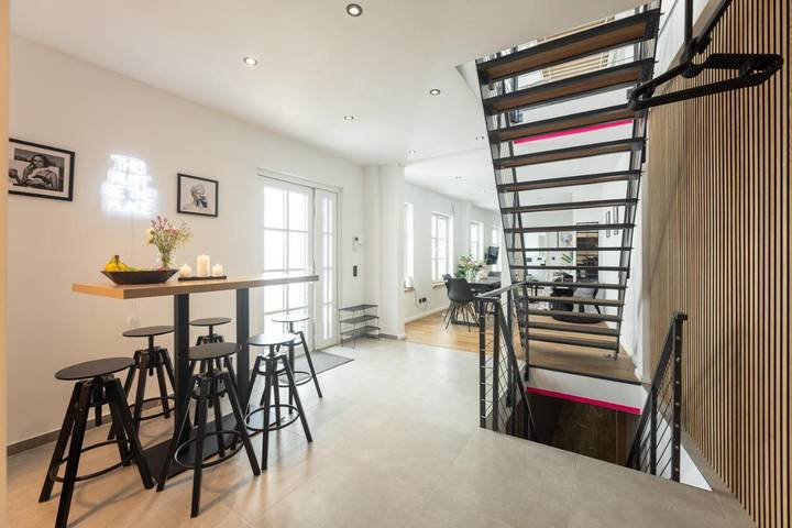 Ferienwohnung für 11 Personen, mit Balkon und Terrasse sowie Ausblick in Hamburg - 3