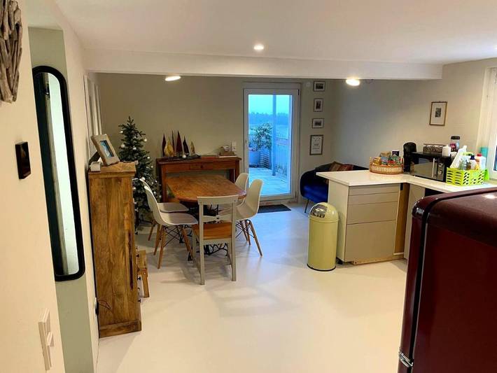 Ferienwohnung für 3 Personen, mit Terrasse und Seeblick sowie Ausblick, mit Haustier in Konstanz-Litzelstetten