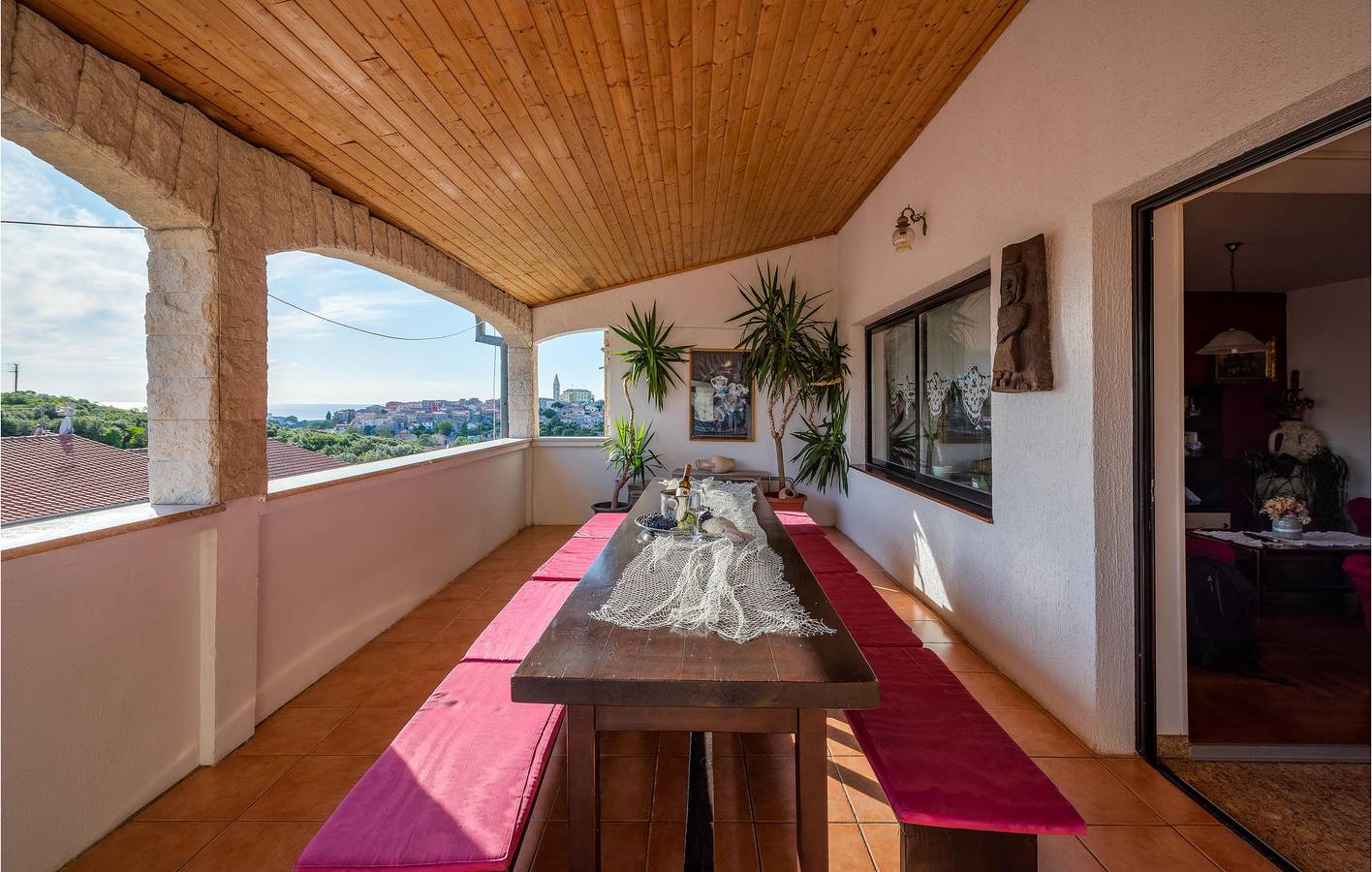Ganze Ferienwohnung, Gemütliche Unterkunft am Meer mit Terrasse und Aussicht – 2 km vom Strand entfernt in Vrsar, Općina Vrsar