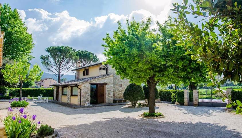 Villa per 5 persone, con Terrazza e Giardino nonché Panorama ad Assisi