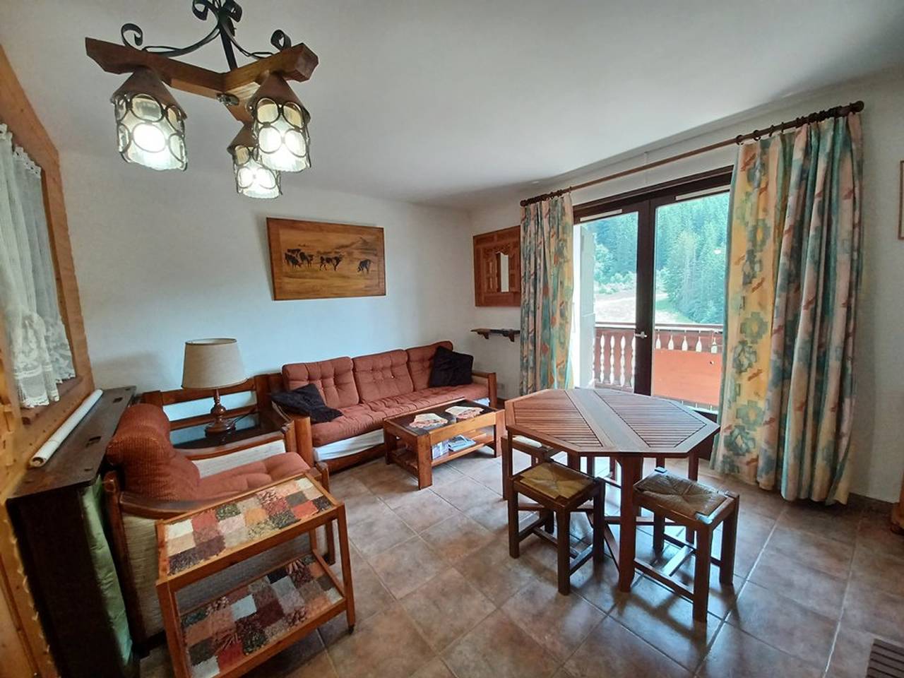 Ganze Wohnung, Charmante 2-Zimmer-Wohnung mit Balkon und Parkplatz in Col du Corbier in Le Biot, Thonon-les-Bains und Umgebung