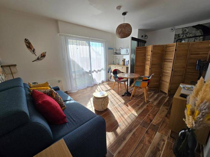 Gîte pour 2 personnes, avec jardin, animaux acceptés dans Penthièvre