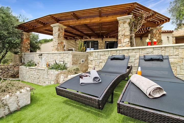 Villa für 8 Personen, mit Sauna und Balkon sowie Garten auf La Maddalena - 3