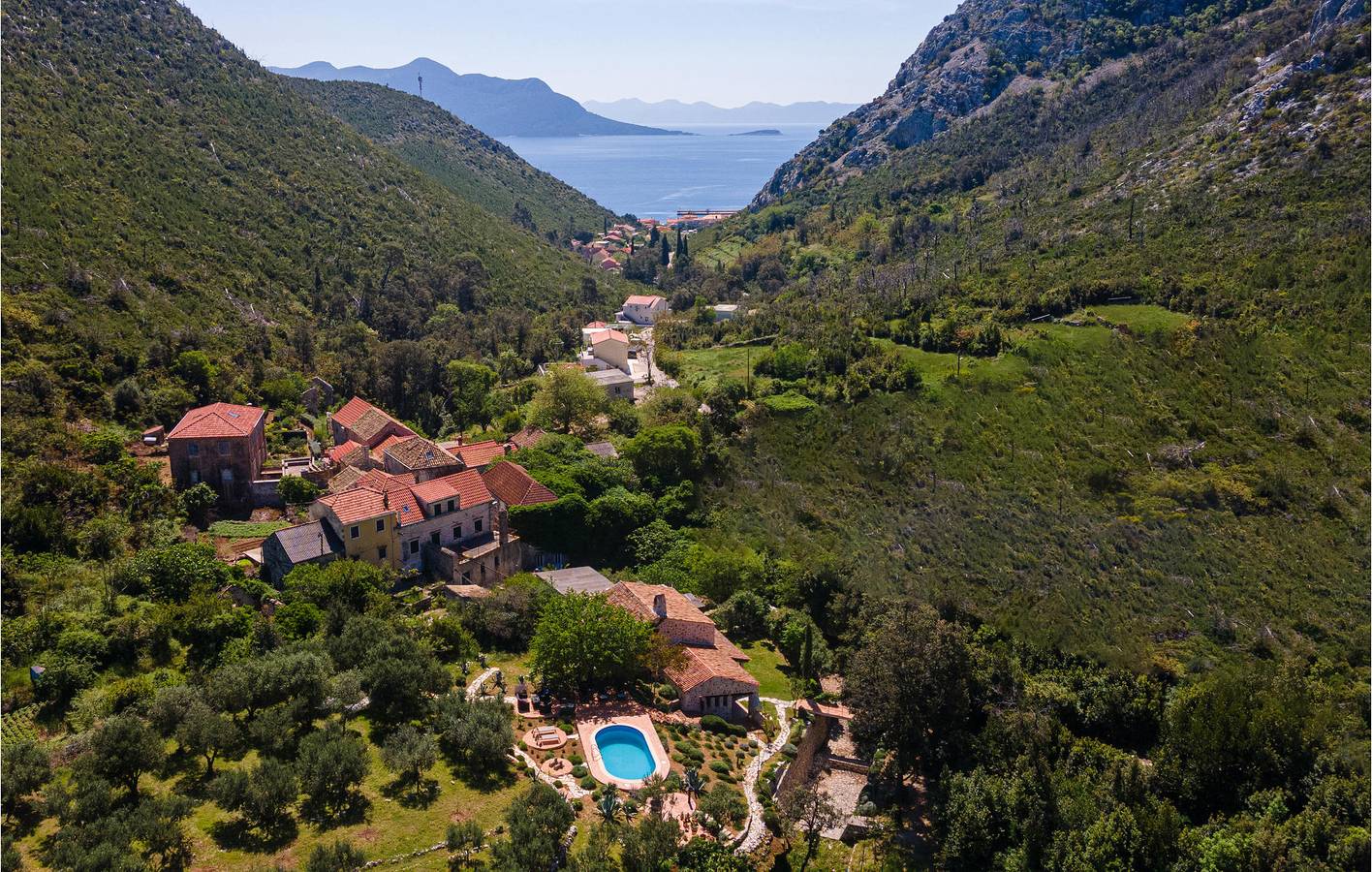Ferienhaus für 6 Personen mit Terrasse in Trstenik, Peljesac