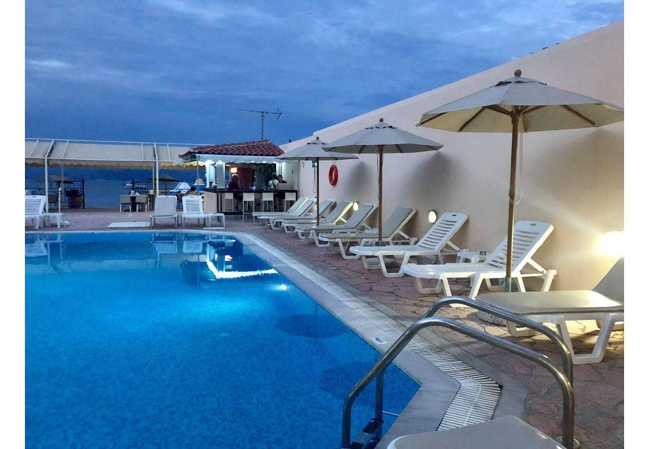 Entire apartment, Apartment 'Villa Marinos Blue' with Sea View, Wi-Fi and Air Conditioning in Kavos, Corfu