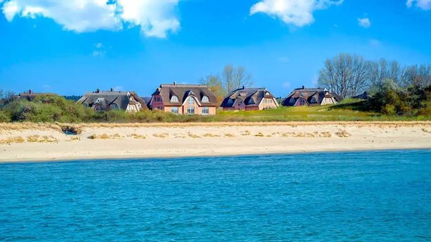 Strandhaus für 6 Personen, mit Sauna und Terrasse sowie Garten, mit Haustier in Lobbe - 3