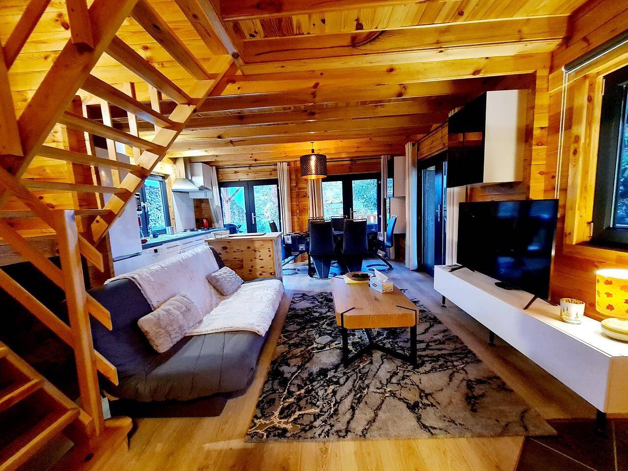 Chalet Aura & Jacuzzi - Label Qualité Moselle in Abreschviller, Sarrebourg