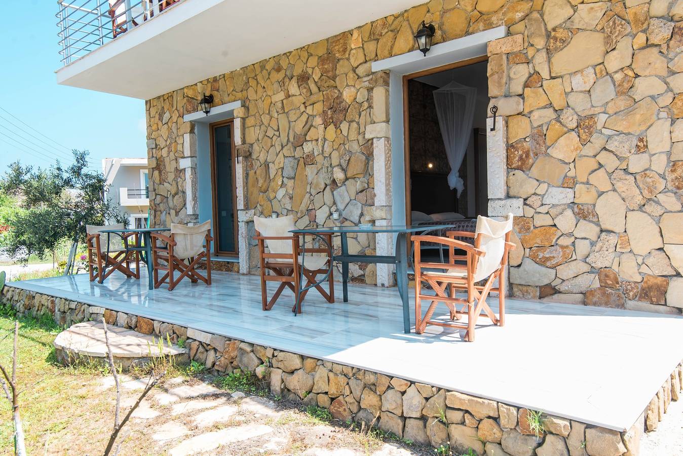 Ολόκληρο το στούντιο, Στούντιο για 2 άτομα με μπαλκόνι in Αρίλλα, Κέρκυρα