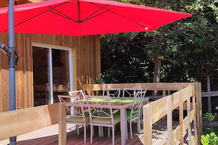 Maison pour 8 personnes, avec terrasse et jardin à Azur