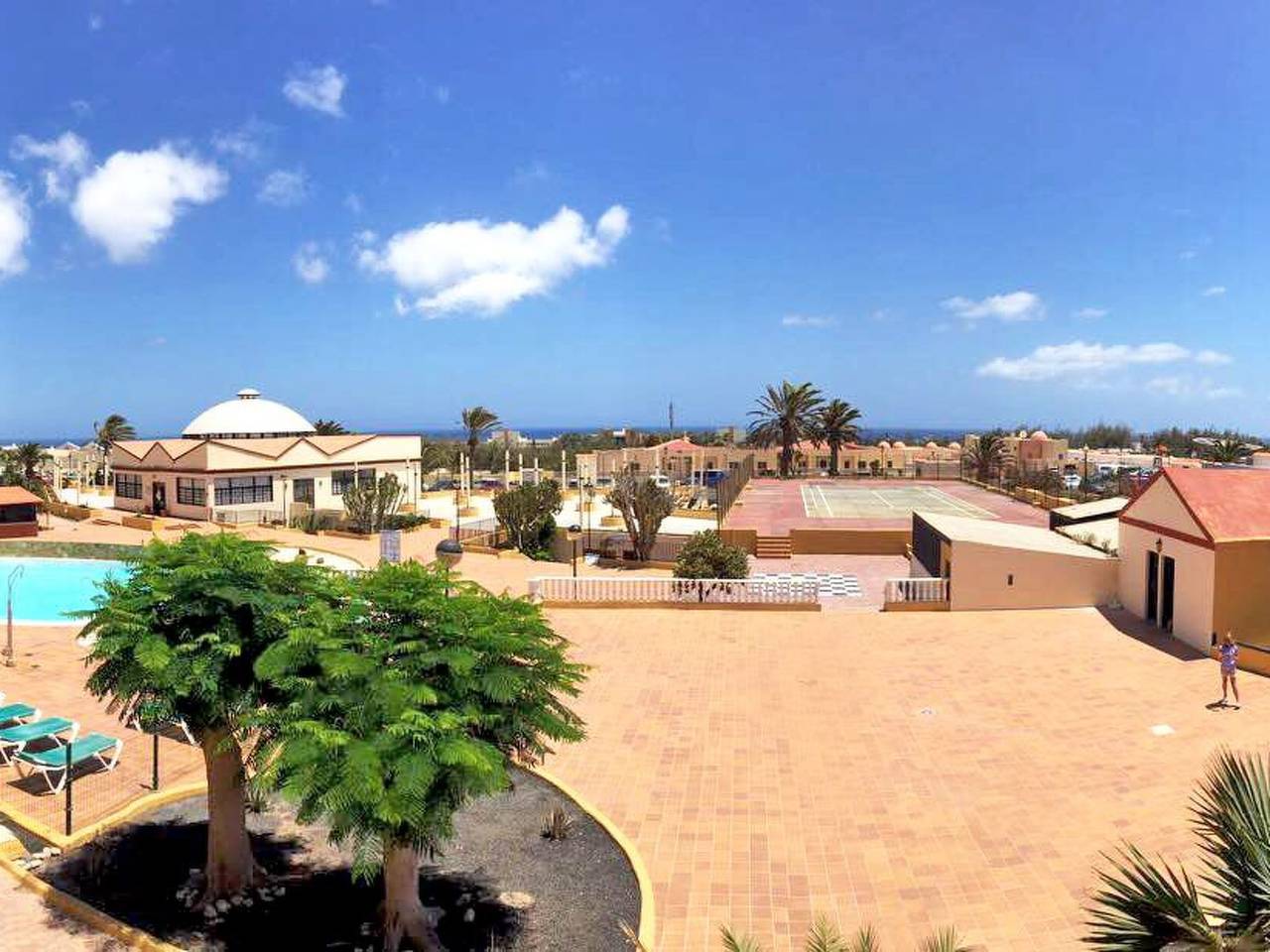 Komfortable Wohnung, Wifi, am Pool in Südliche Bucht Costa Calma, Pájara