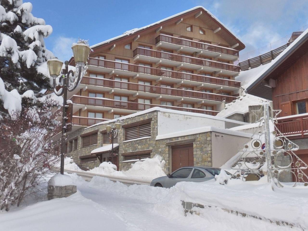 Apartamento entero, Résidence Ermitage - Apartamento 3 piezas mezzanine para 6 personas (38) in Méribel, Les Allues