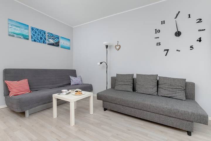 Apartament wakacyjny dla 4 osób, z Ogród w Redłowo